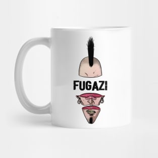 Punk Man Fugazi Mug